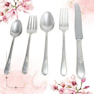 Adoration Rogers 1847 Silver-Plated Flatware Set for 10 - Polished